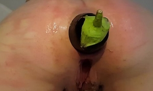 Brobdingnagian veg insertion in the air teen bbw ass