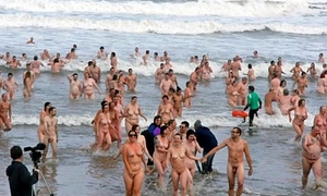 Nudists with an increment of Summer