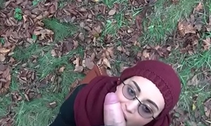 Afghan beauty gives forest blowjob(Yasmeena) 02 clip-01