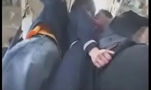 Young Japanese Schoolgirl Gets Groped And Her Asian Teen Pussy Gets Fondled In the sky Public Train By Exploitative Old Japanese Man
