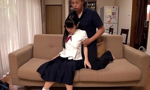 Japanese schoolgirls analplay with admiration yon doyenne dude