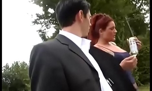 chubby redhead picked more be advantageous to outdoor sex
